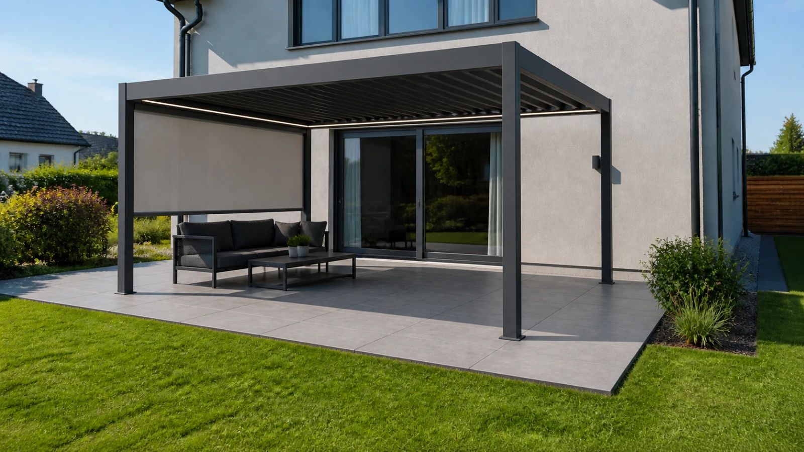 ZIP-Screen für Pergola Classic