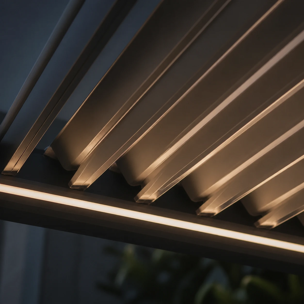 Pergola Deluxe Elektrisch mit LED-Beleuchtung